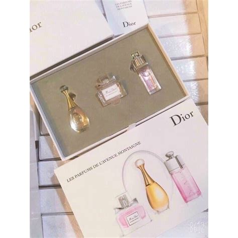 set nước hoa dior mini 3 chai|Gift set combo bộ quà tặng 3 lọ nước hoa mini 5ml .